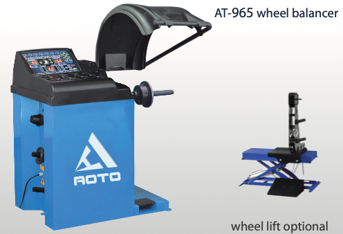 AT-965 wheel balancer